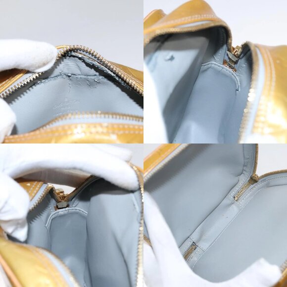 LOUIS VUITTON Monogram Vernis Wooster Shoulder Bag Gris M91036 LV Auth 110001 - Picture 13 of 15